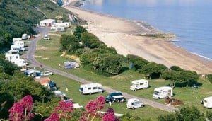 Folkestone campsite