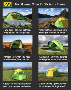 benefits of mollusc tent