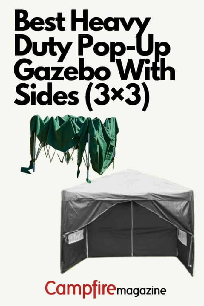 Best Heavy Duty Pop Up Gazebo With Sides Campfire Magazine