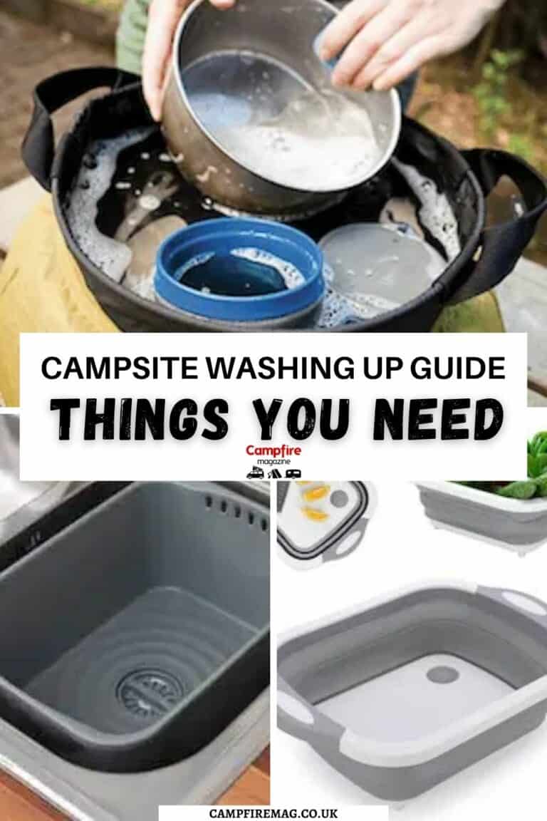 Everything For Campsite Washing Up Guide…Including The Kitchen Sink