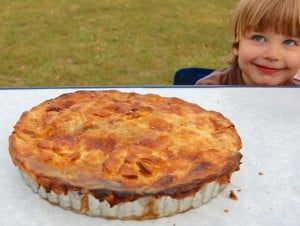 Camping pie