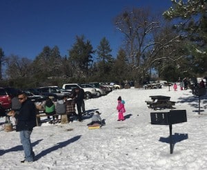 Snow in California