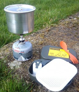 Geocaching lunch