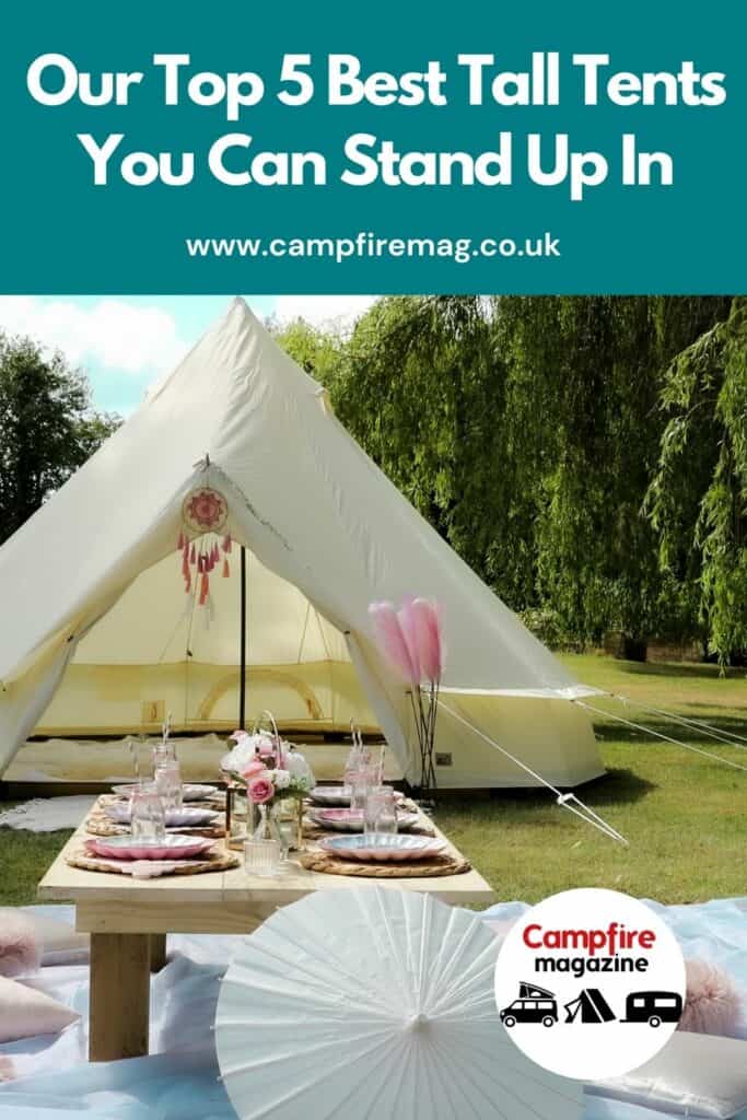 Our Top 5 Best Tall Tents You Can Stand Up In Campfire Magazine