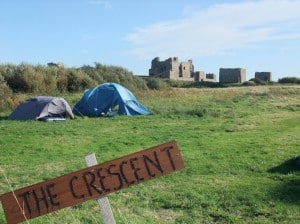 Piel Island campsite