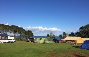 Slapton Sands campsite