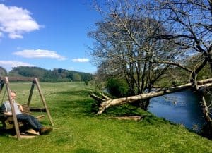 The Mains campsite Eden Valley