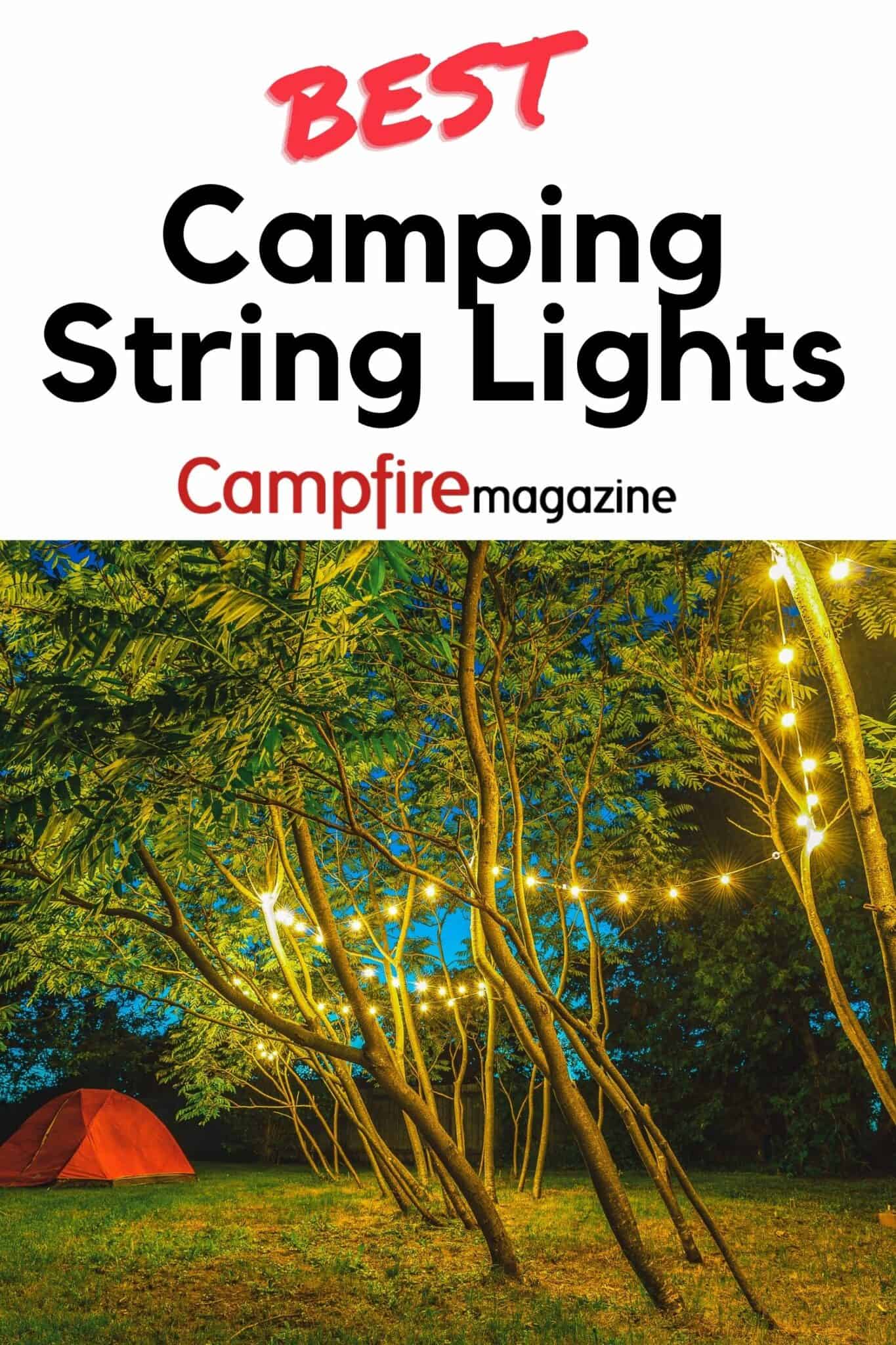 Best Camping String Lights (Solar, Battery & Fairylights) Campfire Magazine