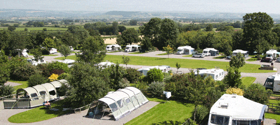 Old Oaks campsite glastonbury